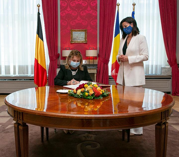 Bezoek van Mevrouw Anca DRAGU, Voorzitster van de Roemeense Senaat