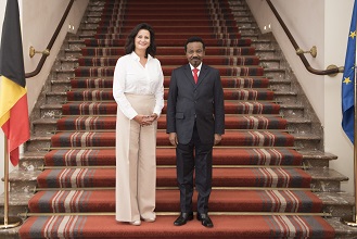 Bezoek van de Voorzitter van de Nationale Vergadering van de Democratische Republiek Congo