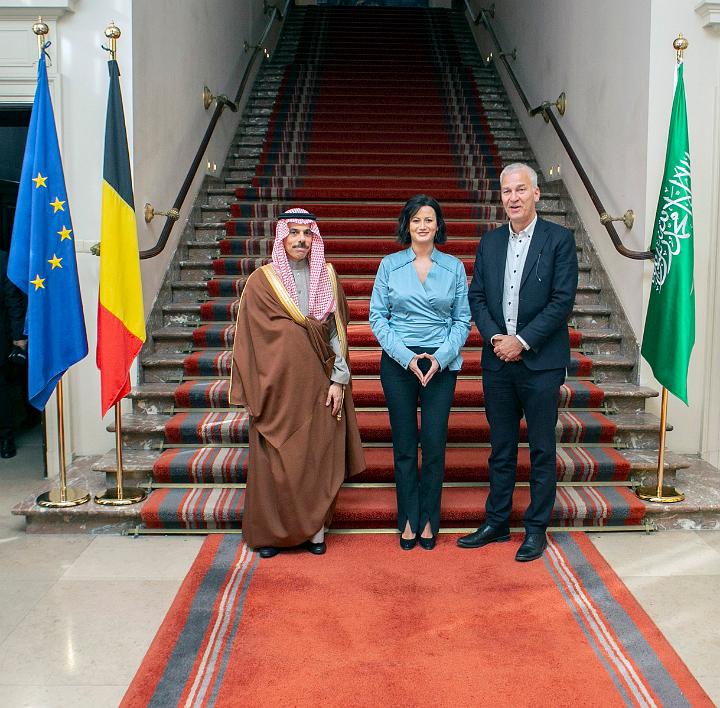 Bezoek van de minister van Buitenlandse Zaken van Saoedi-Arabi