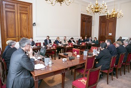 Delegatie van de Duitse Bundestag op bezoek in de Senaat