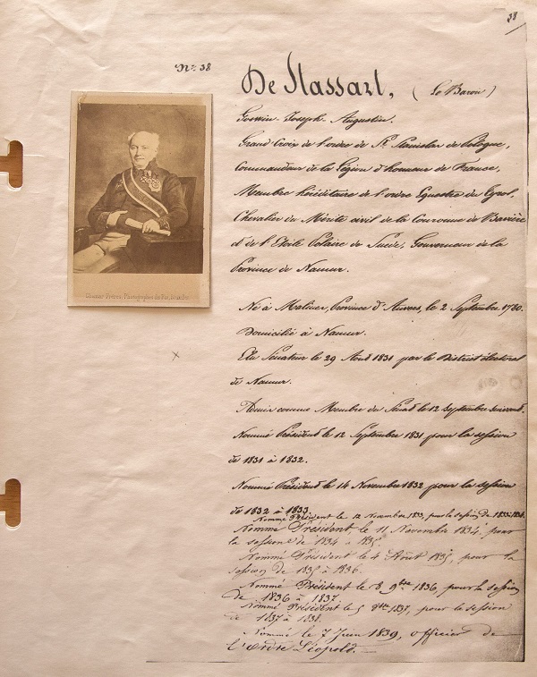 Pi&egrave;ce d'archives