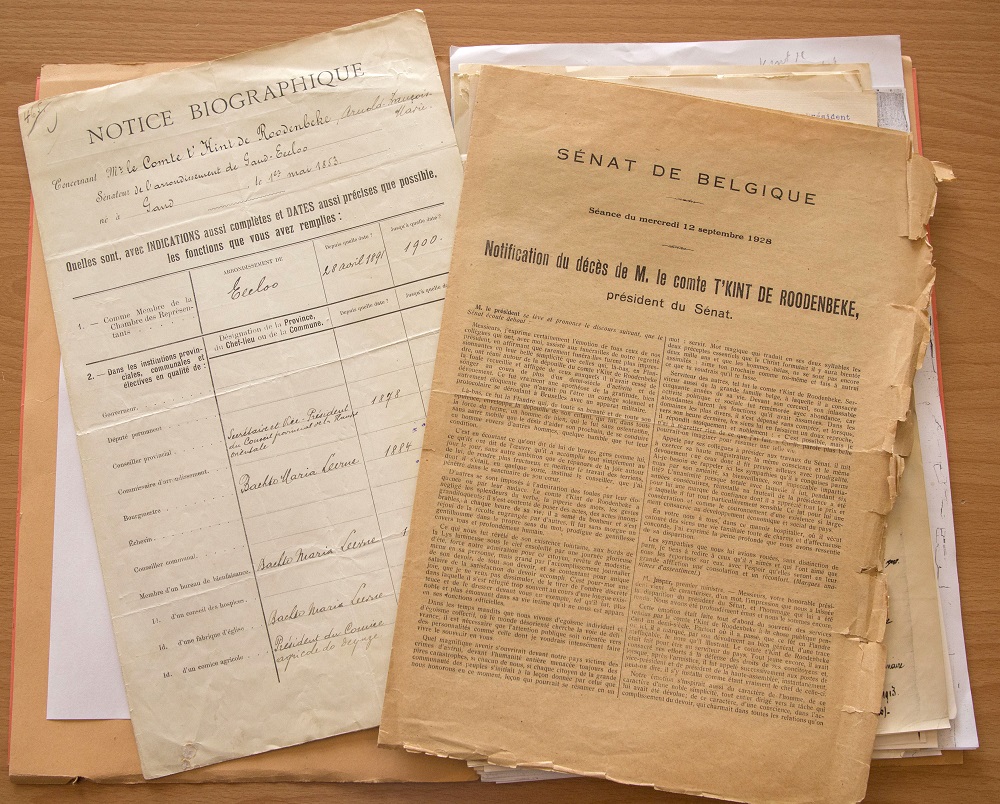 Les archives d'un s&eacute;nateur