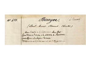 Uittreksel uit de biografische nota van senator Paul Berryer