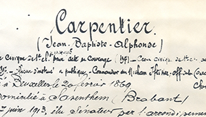 Le s�nateur et le soldat inconnu