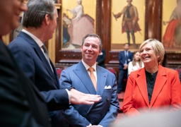 Visite du Grand-Duc du Luxembourg
