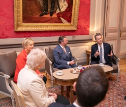 Visite du Grand-Duc du Luxembourg