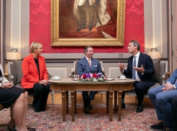 Visite du Grand-Duc du Luxembourg