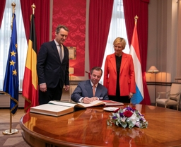 Visite du Grand-Duc du Luxembourg