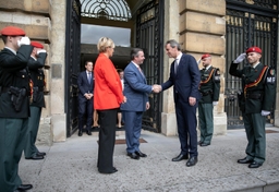Visite du Grand-Duc du Luxembourg