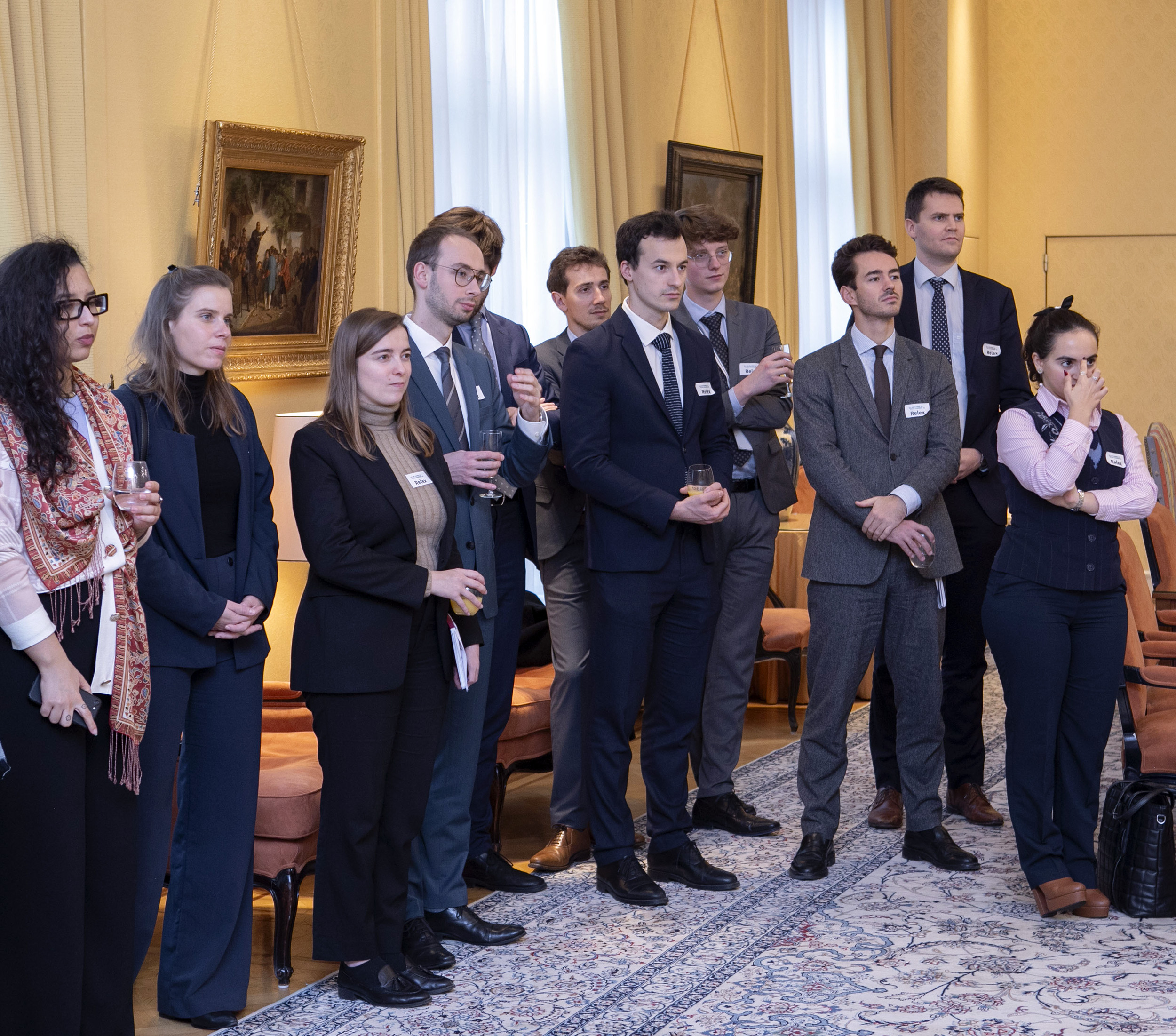  Stagiairs-diplomaten ontdekken de parlementaire diplomatie
