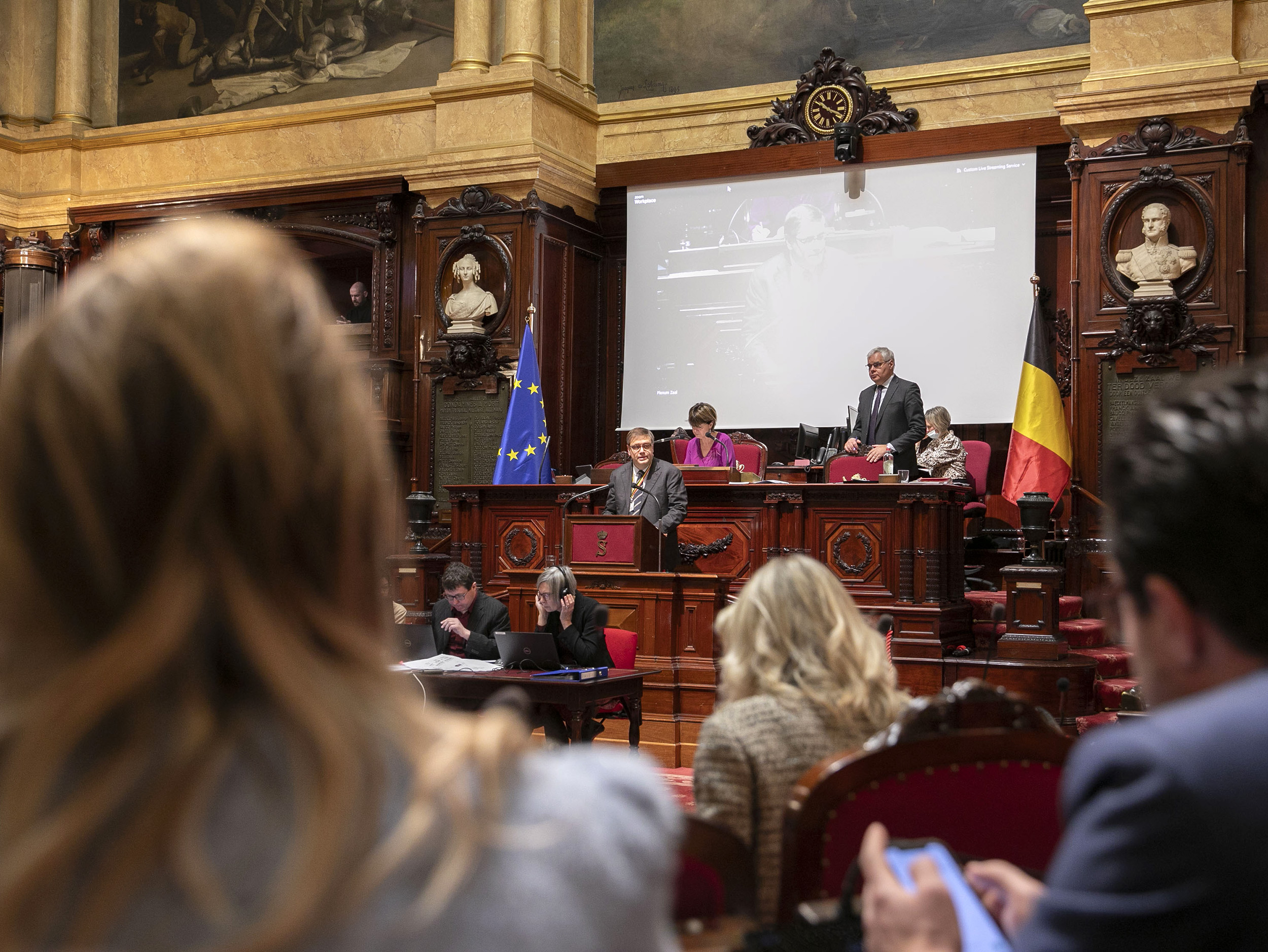  De Senaat stemt voor een besparing op de partijdotaties