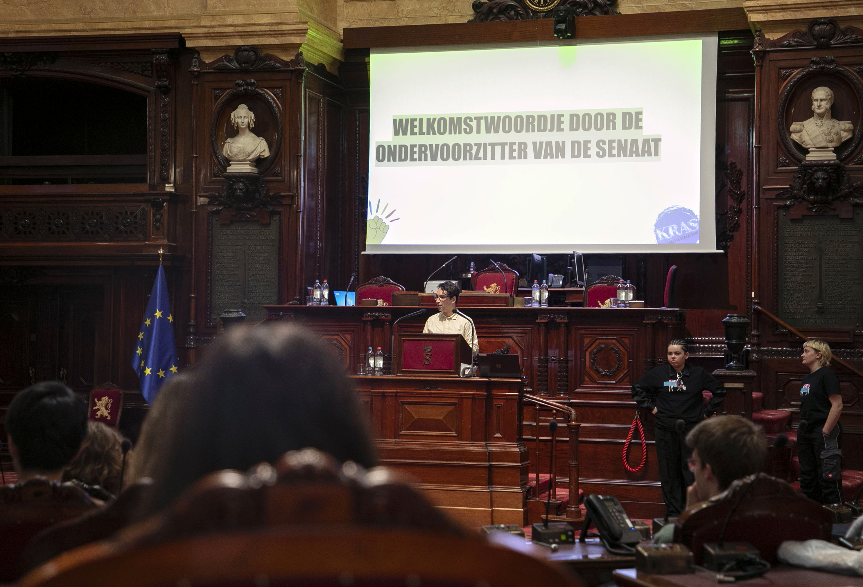  Scholierenparlement in de Senaat