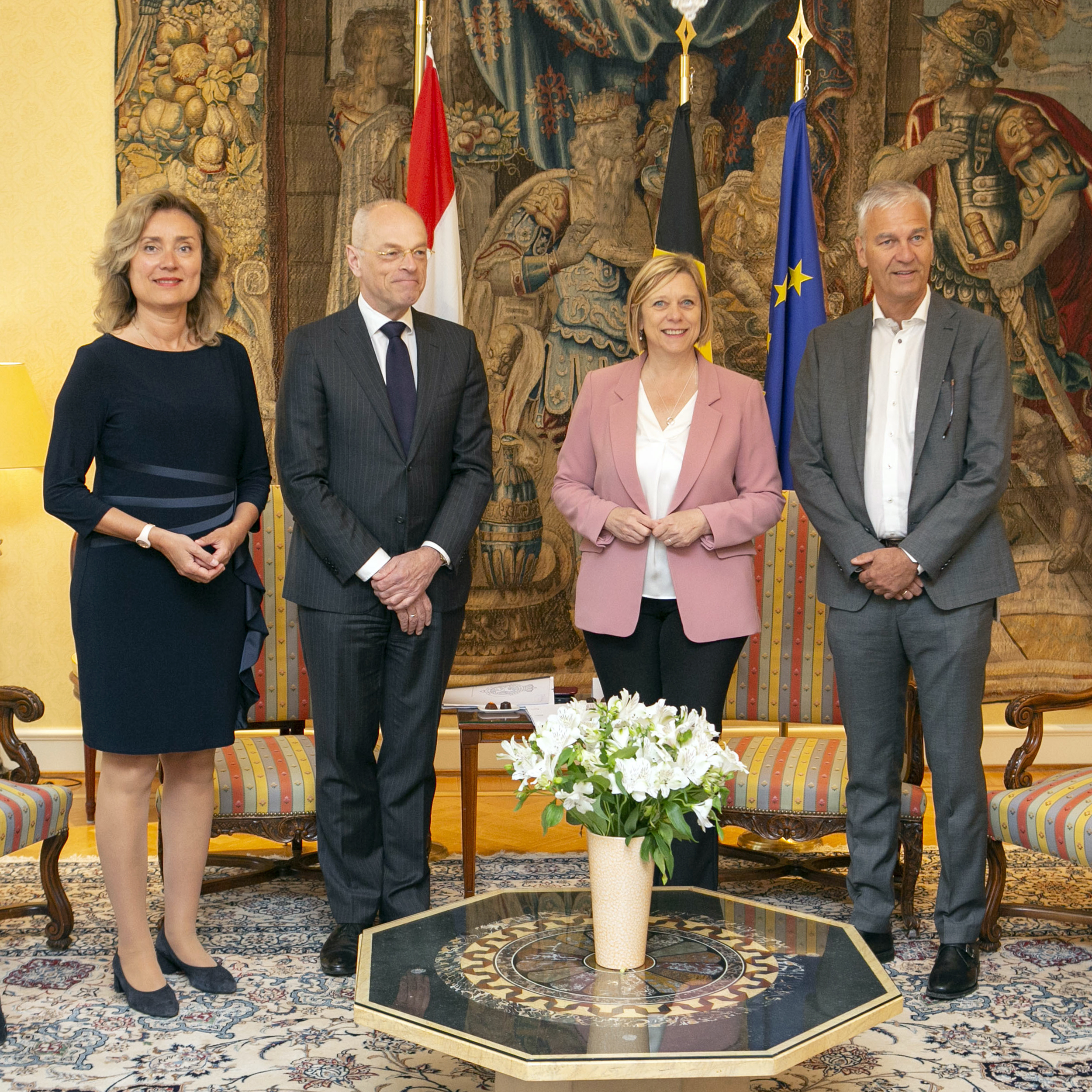  Bezoek van de Voorzitters van de Eerste en Tweede Kamer der Staten-Generaal van Nederland