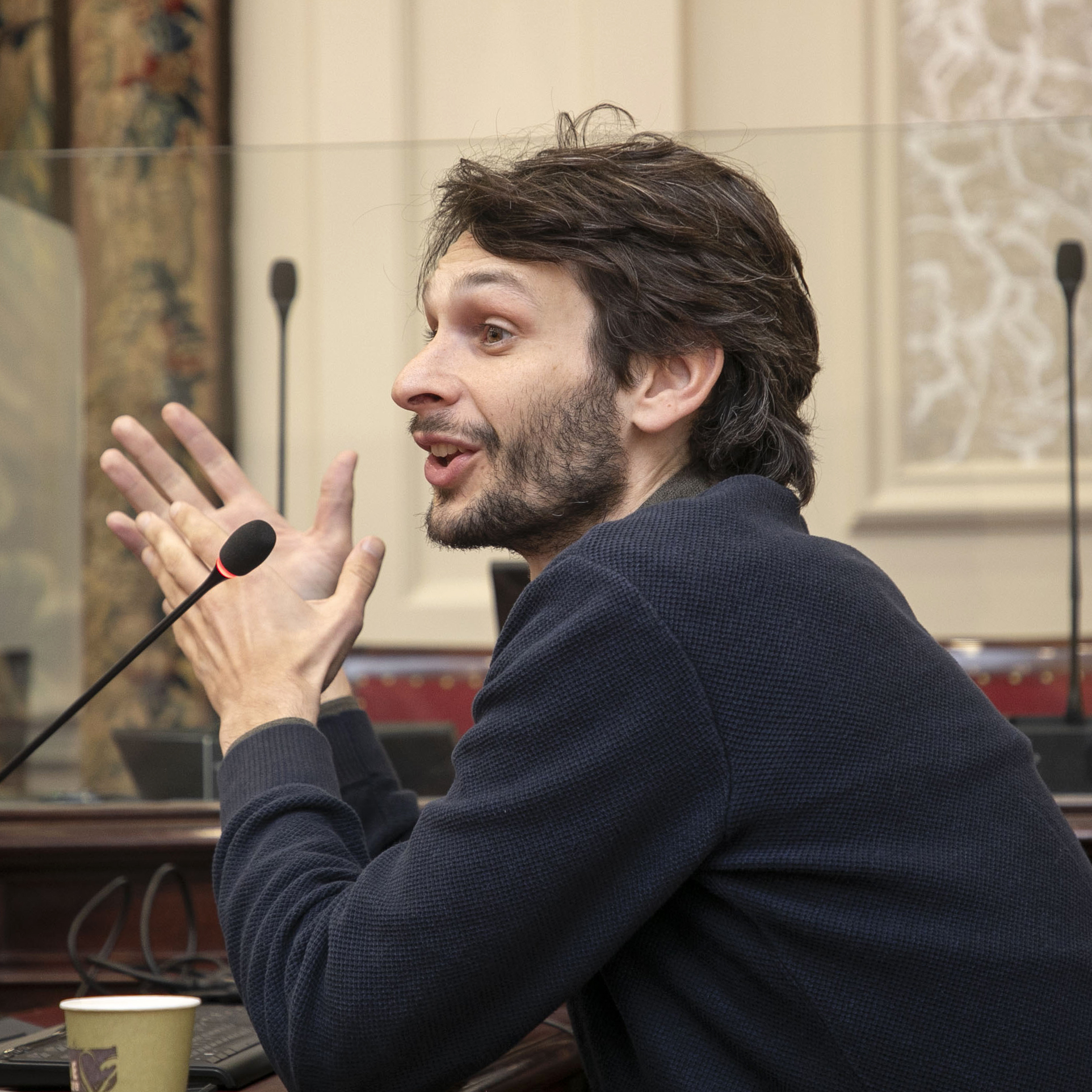  Scholierenparlement in de Senaat